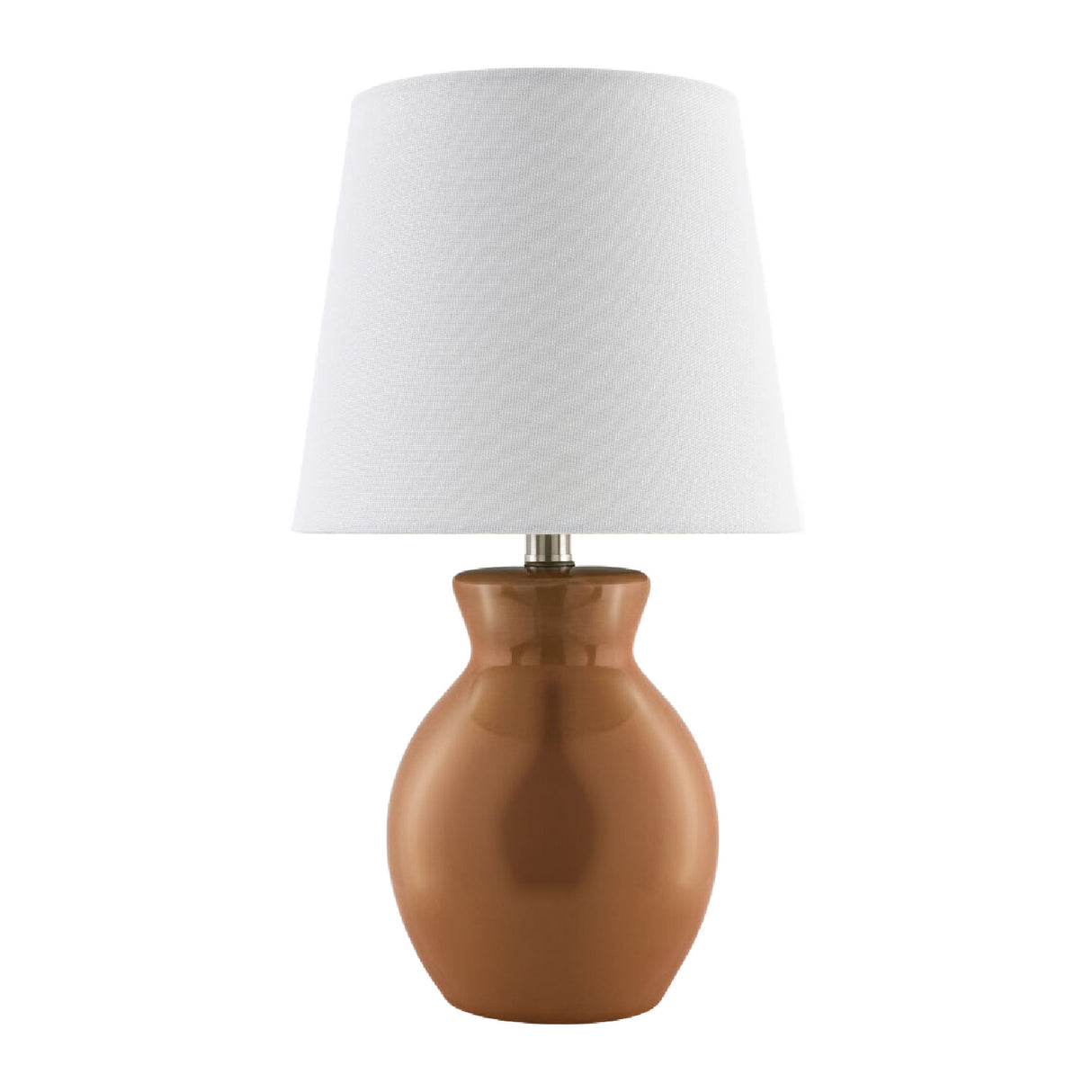 Modern European furniture - White Cotton Ceramic Table Lamp - www.oroa.com | Oroa.com