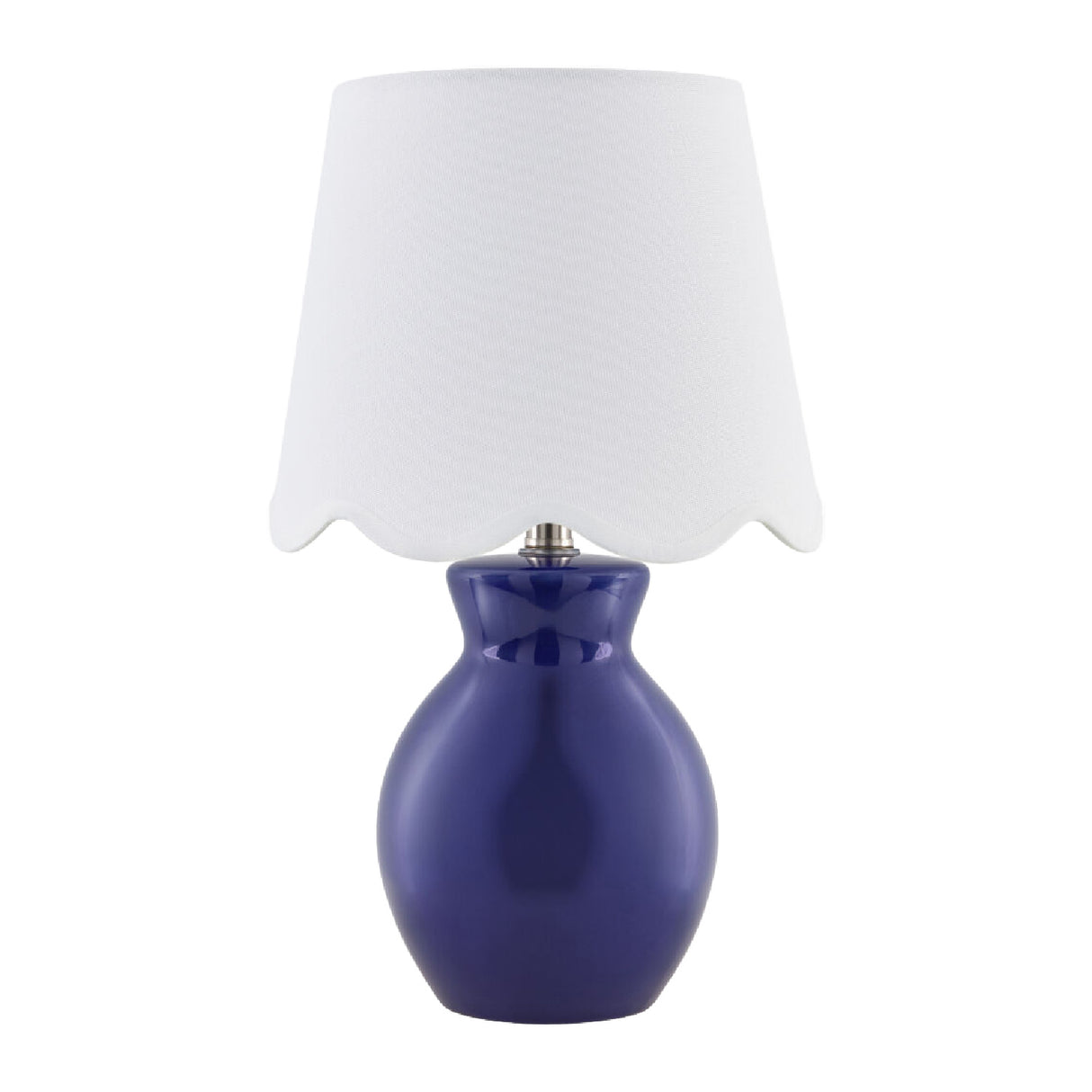 Modern European furniture - Scalloped Edge Accent Table Lamp - www.oroa.com | Oroa.com
