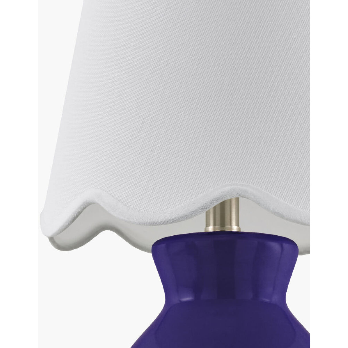 Modern European furniture - Scalloped Edge Accent Table Lamp - www.oroa.com | Oroa.com
