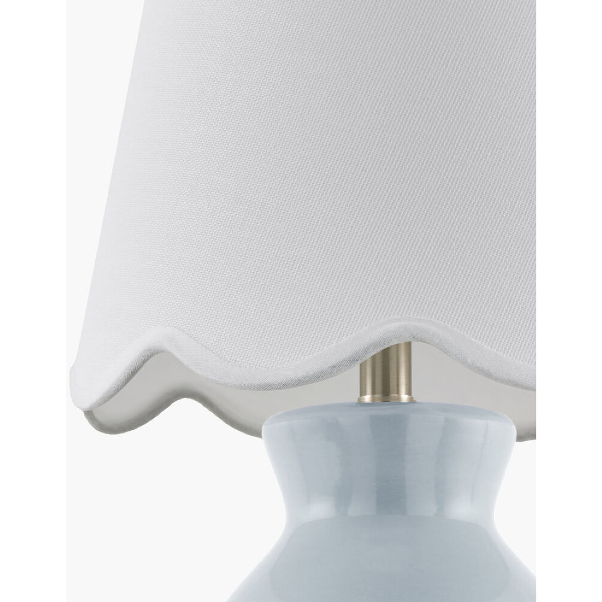 Modern European furniture - Scalloped Edge Accent Table Lamp - www.oroa.com | Oroa.com