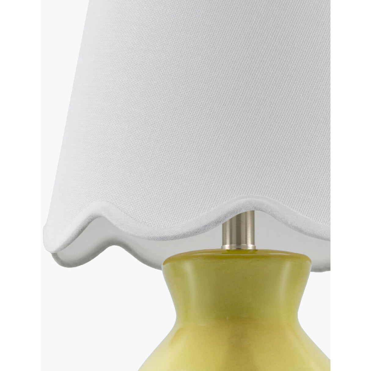 Modern European furniture - Scalloped Edge Accent Table Lamp - www.oroa.com | Oroa.com
