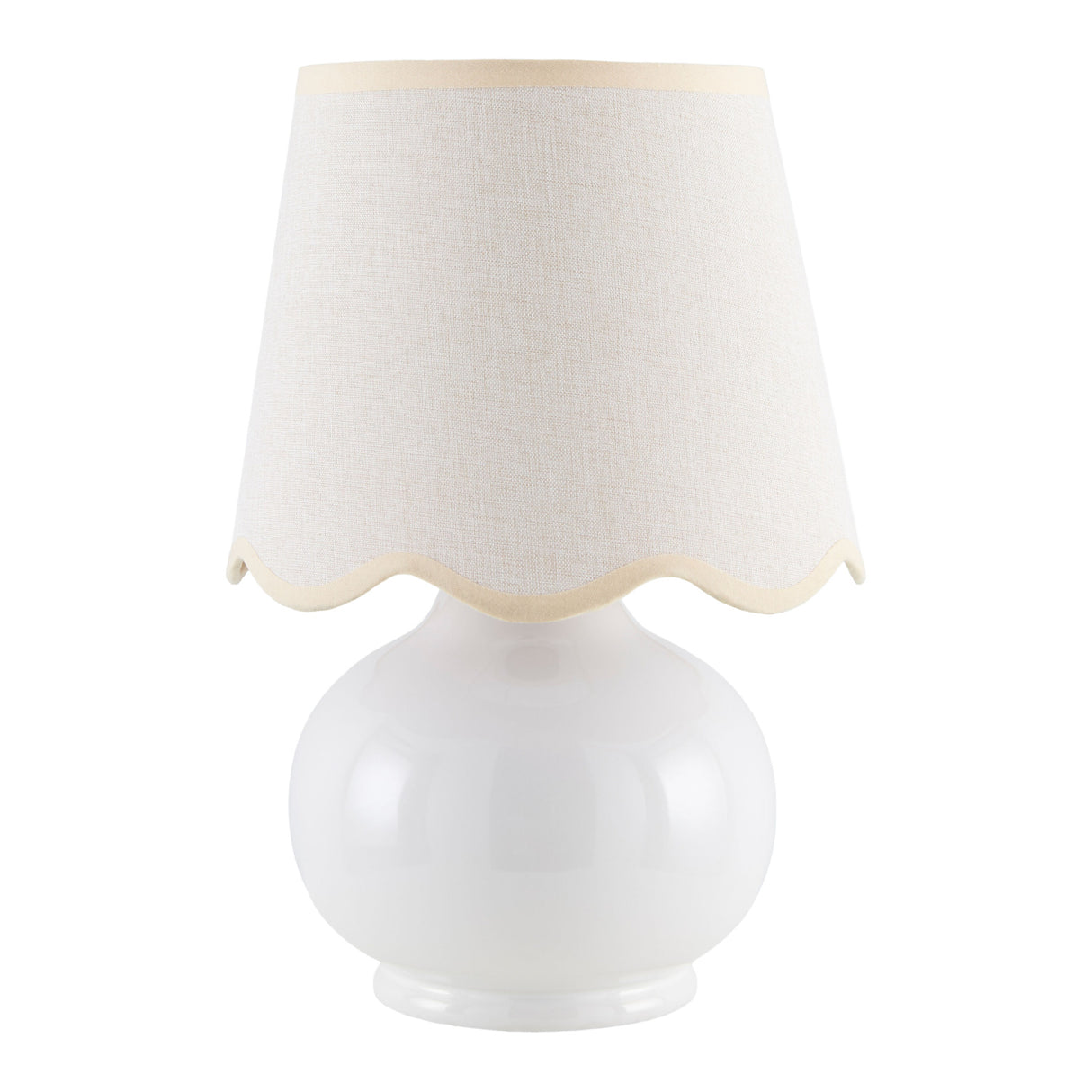 Modern European furniture - Glazed Ceramic Raffia Table Lamp - www.oroa.com | Oroa.com