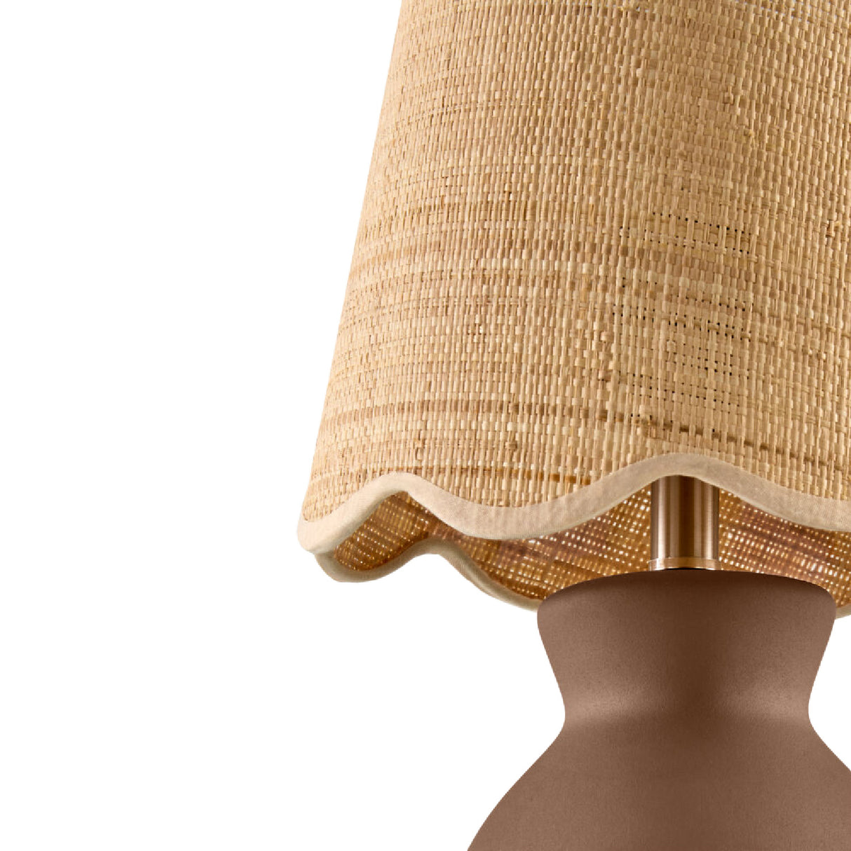 Modern European furniture - Scalloped Edge Accent Table Lamp - www.oroa.com | Oroa.com
