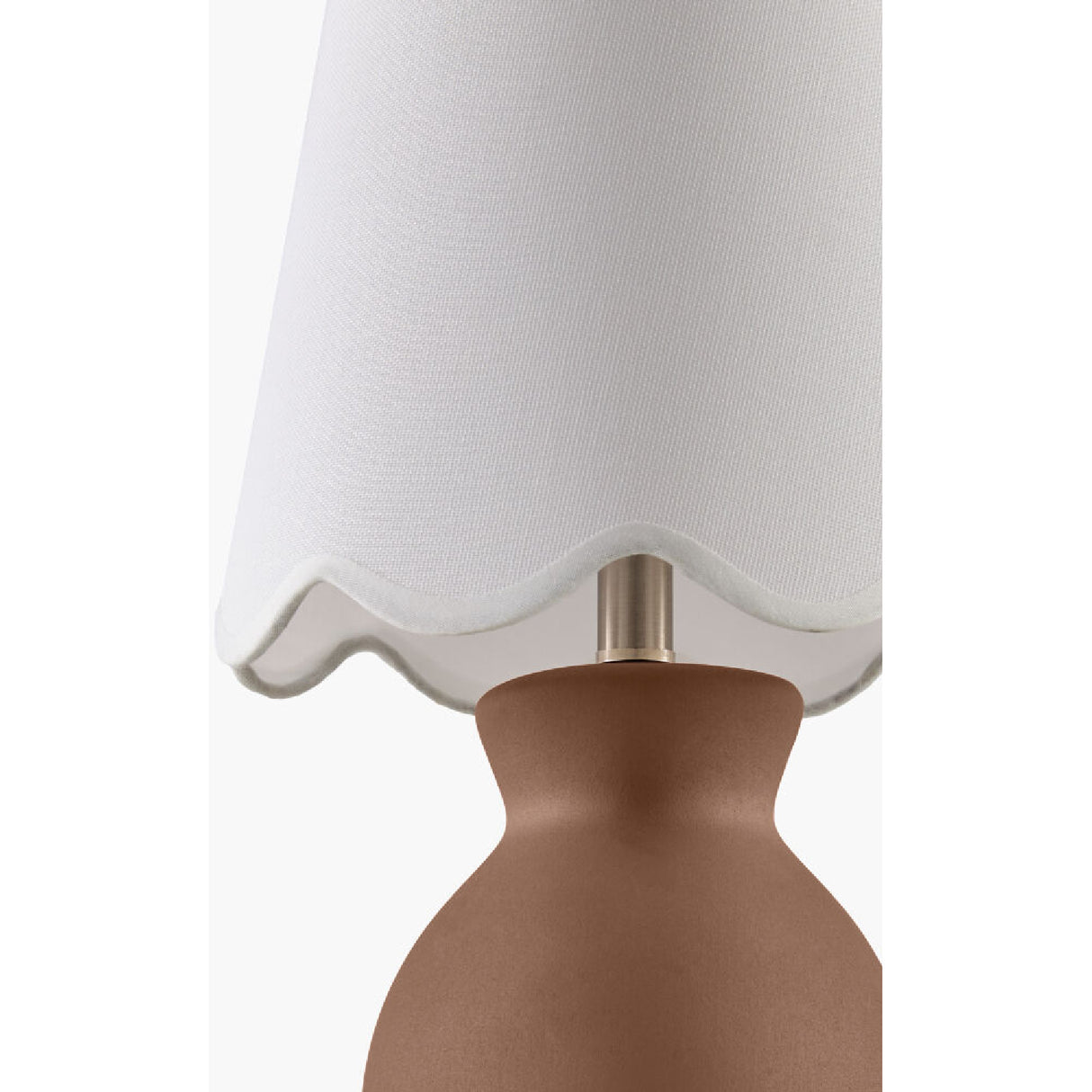 Modern European furniture - Scalloped Edge Accent Table Lamp - www.oroa.com | Oroa.com