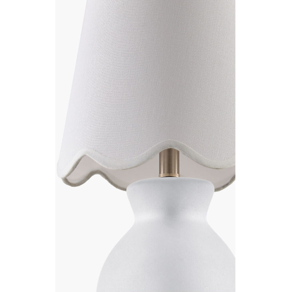 Modern European furniture - Scalloped Edge Accent Table Lamp - www.oroa.com | Oroa.com
