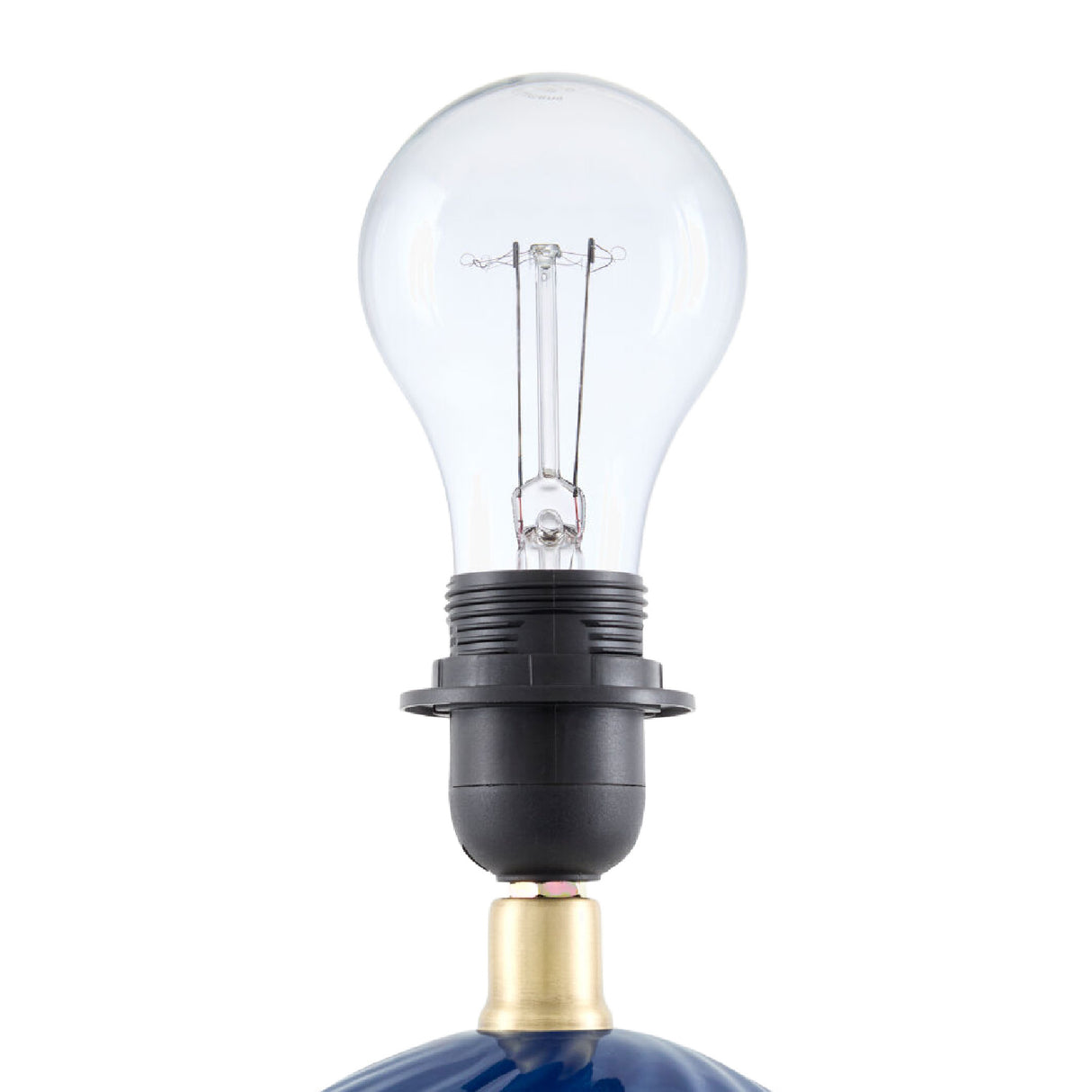 Modern European furniture - Round Glazed Ceramic Table Lamp - www.oroa.com | Oroa.com