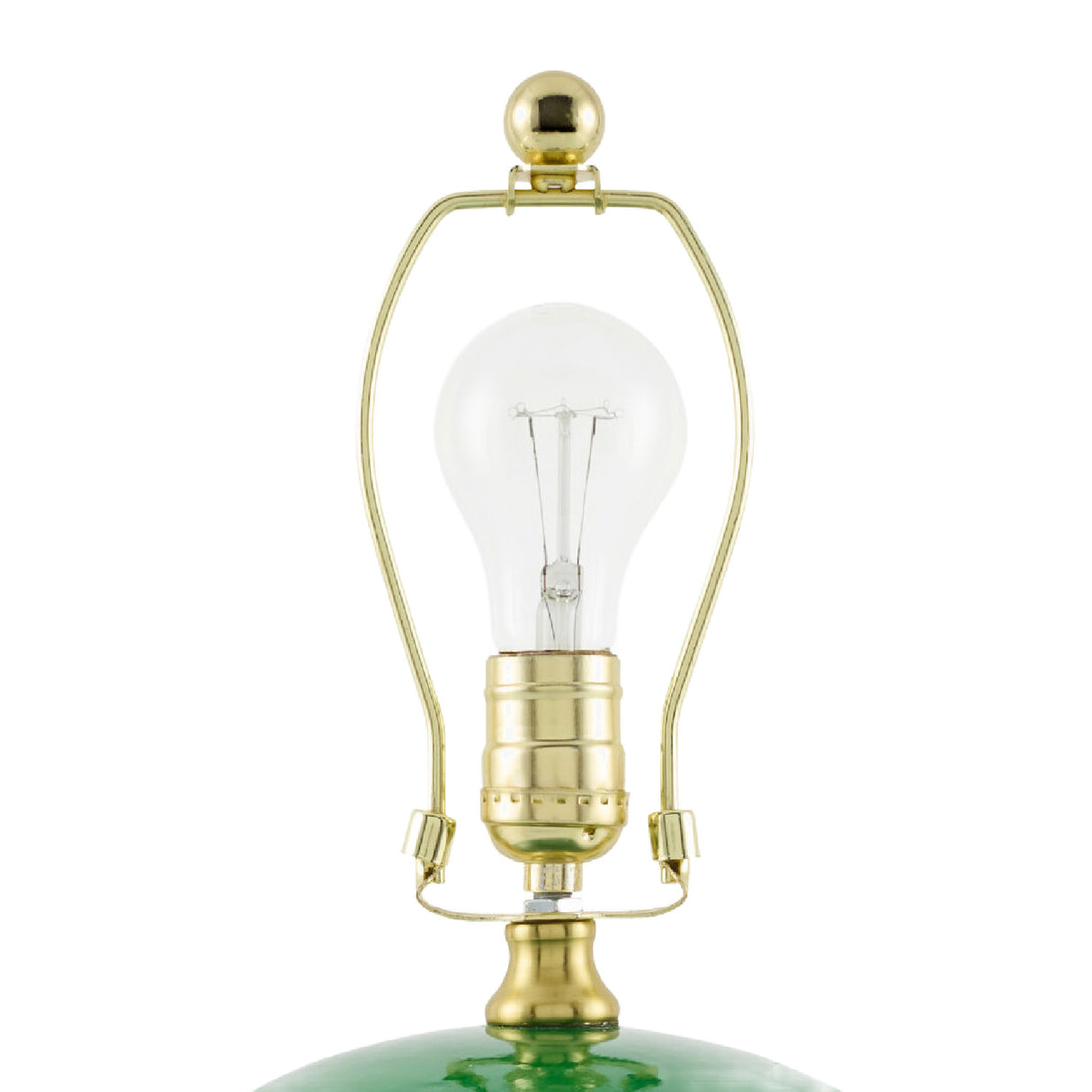 Scalloped White Fabric Table Lamp | Oroa.com