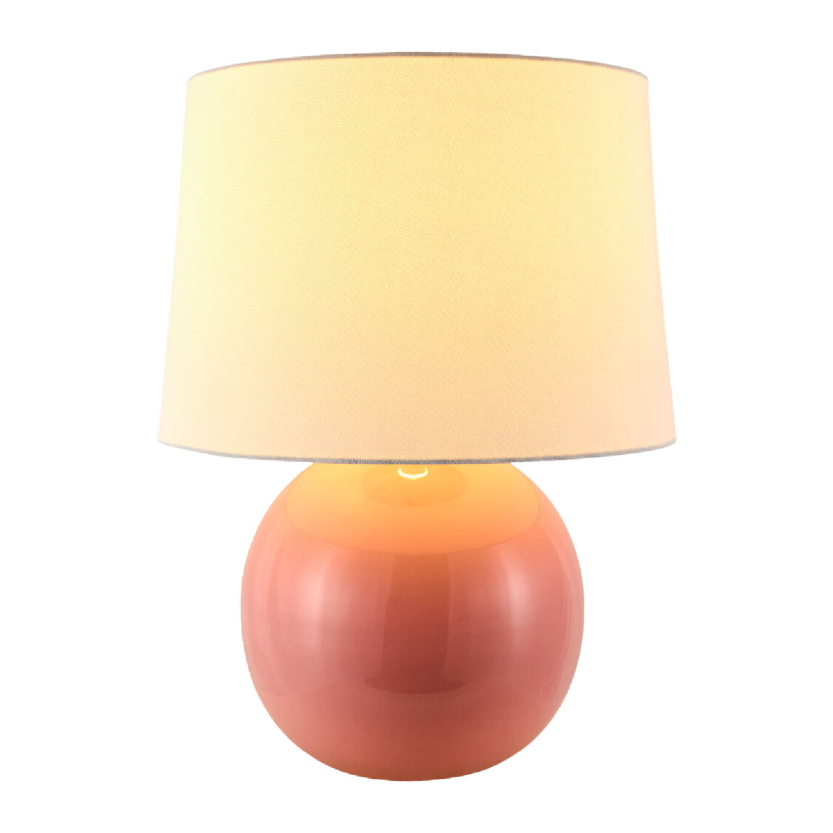 Modern European furniture - Glazed Globe Ceramic Table Lamp - www.oroa.com | Oroa.com