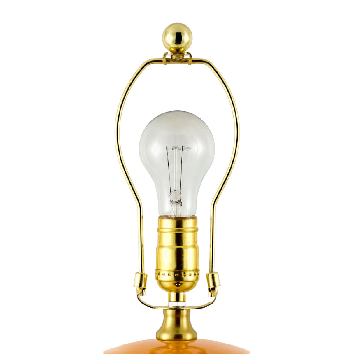 Modern European furniture - Glazed Globe Ceramic Table Lamp - www.oroa.com | Oroa.com