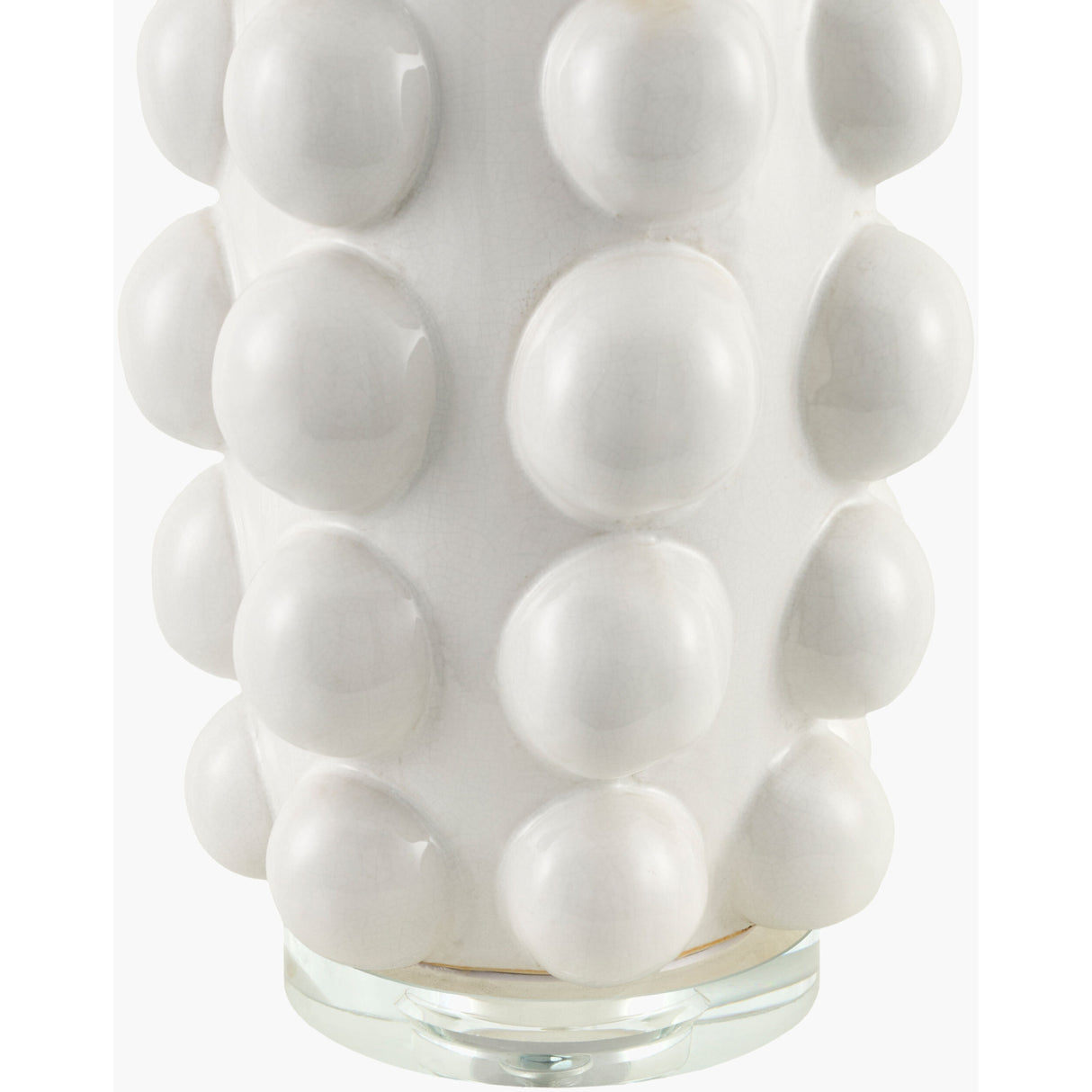 Modern European furniture - Bobbled Ceramic Accent Table Lamp - www.oroa.com | Oroa.com