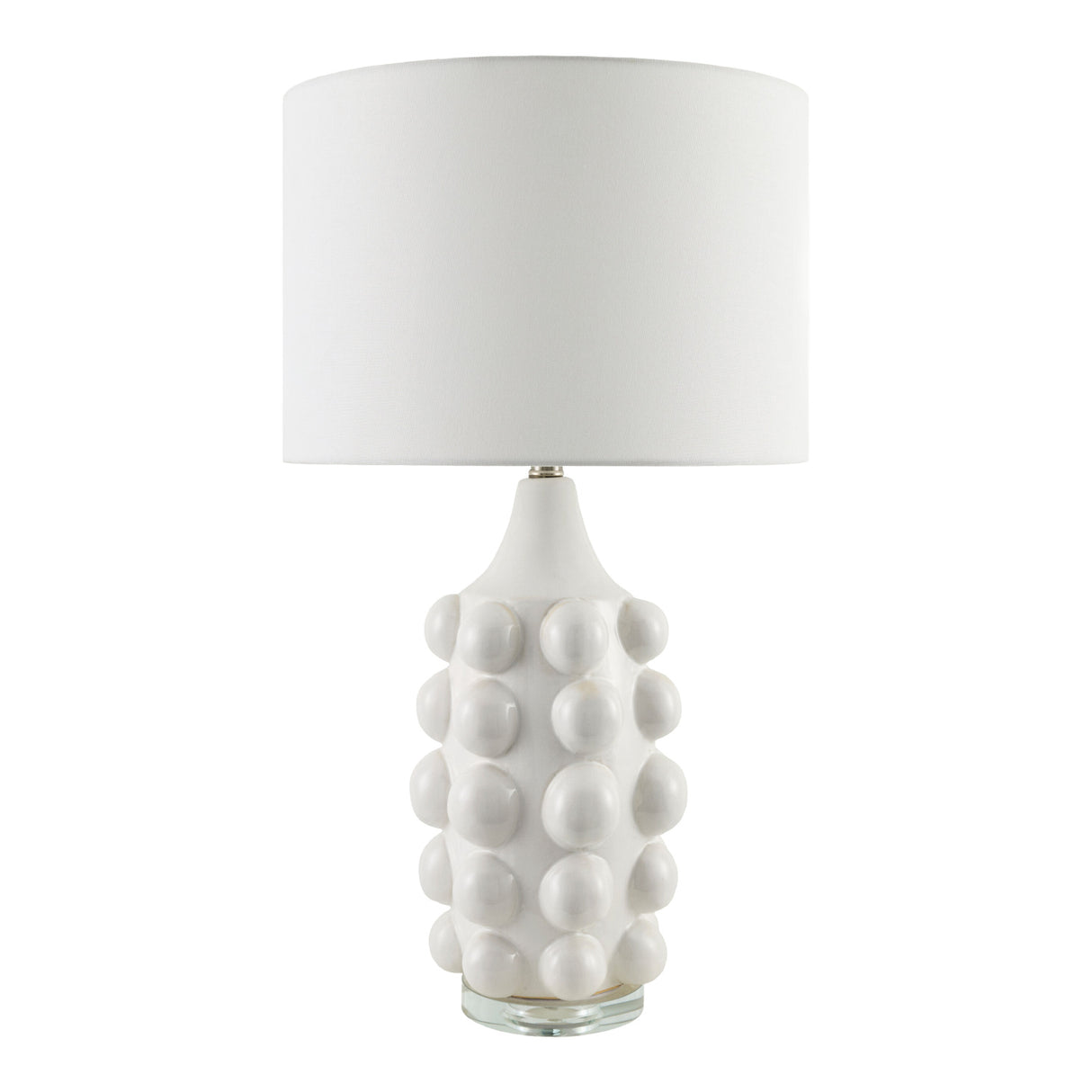 Modern European furniture - Bobbled Ceramic Accent Table Lamp - www.oroa.com | Oroa.com