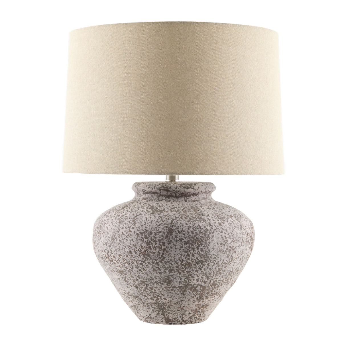 Modern European furniture - Gray Ceramic Accent Table Lamp - www.oroa.com | Oroa.com
