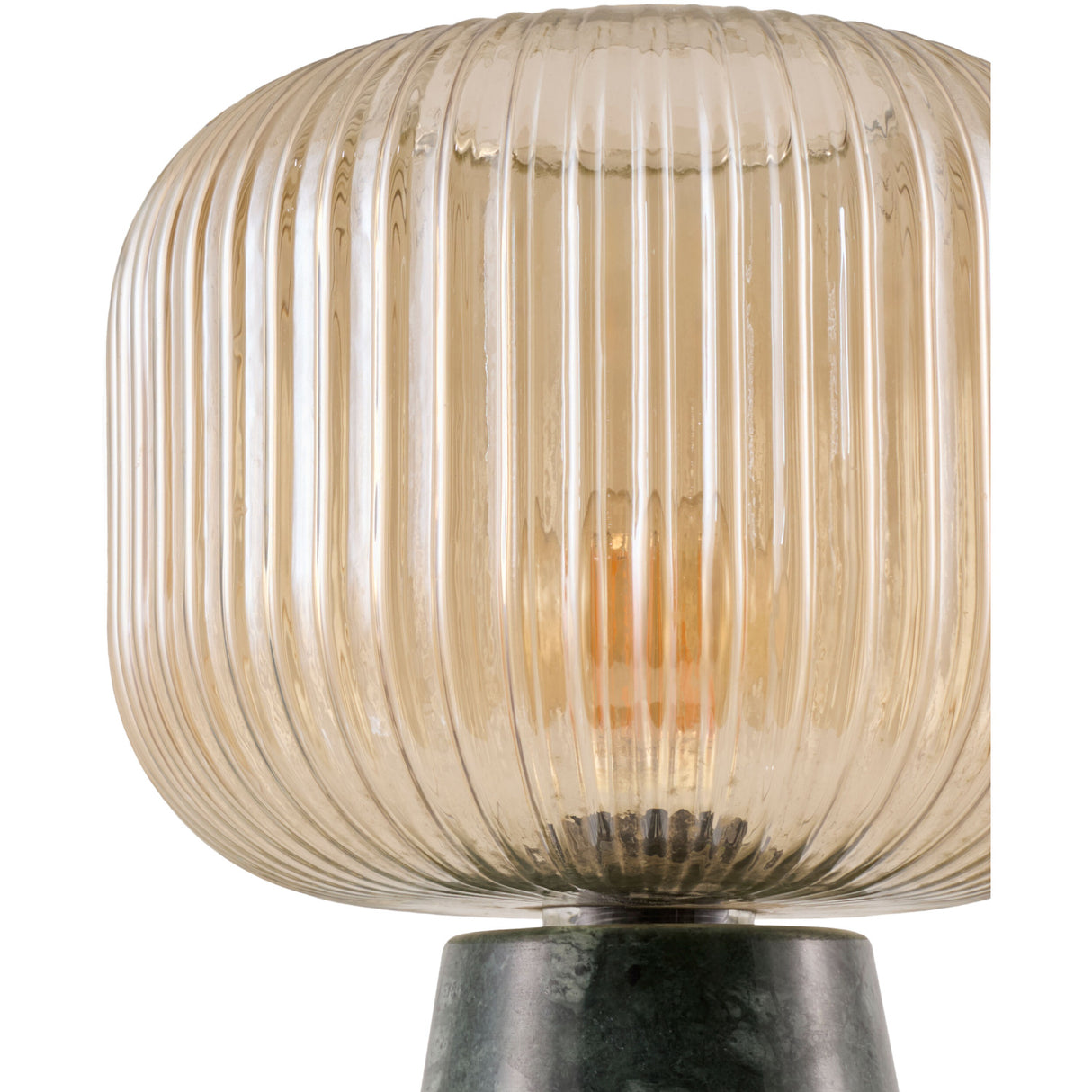 Modern European furniture - Green Marble Accent Table Lamp - www.oroa.com | Oroa.com