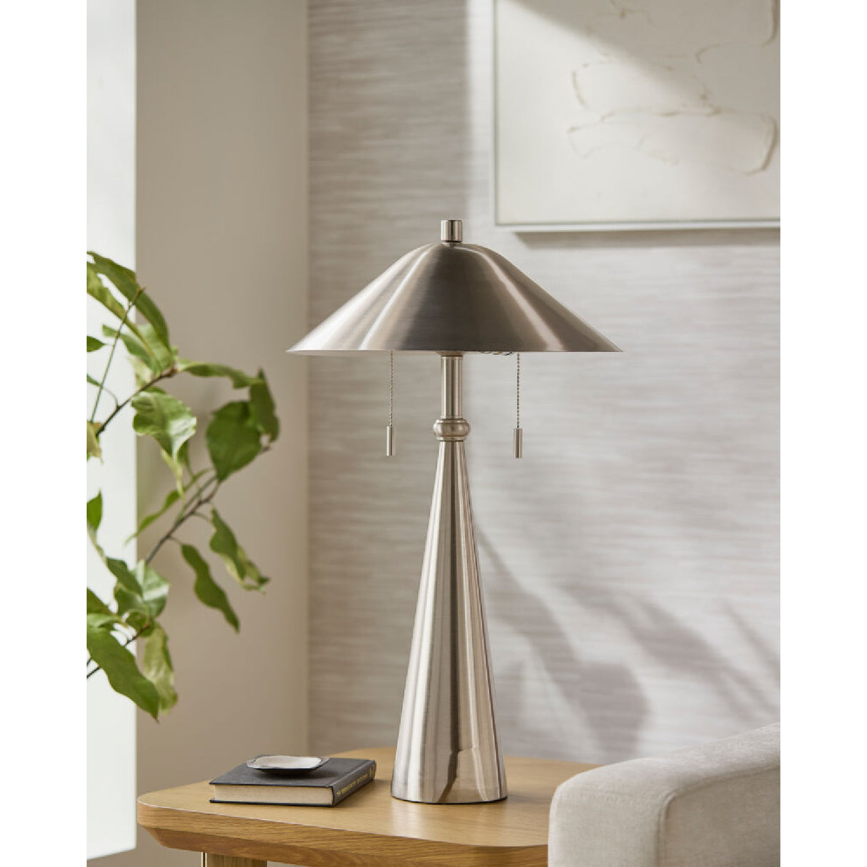 Modern European furniture - Silver Accent Table Lamp - www.oroa.com | Oroa.com