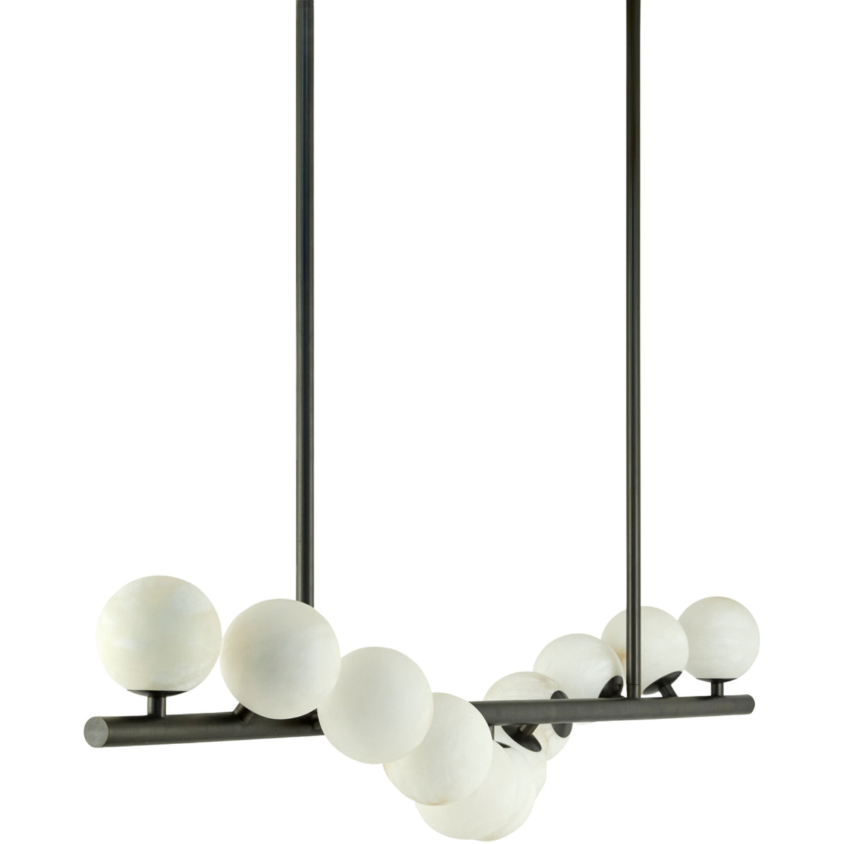 Modern European furniture - White Stone 11-Light Pendant Lamp - www.oroa.com | Oroa.com
