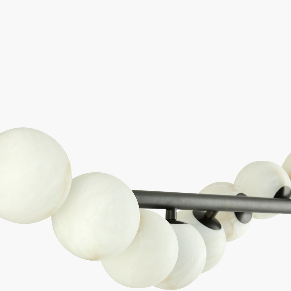 Modern European furniture - White Stone 11-Light Pendant Lamp - www.oroa.com | Oroa.com
