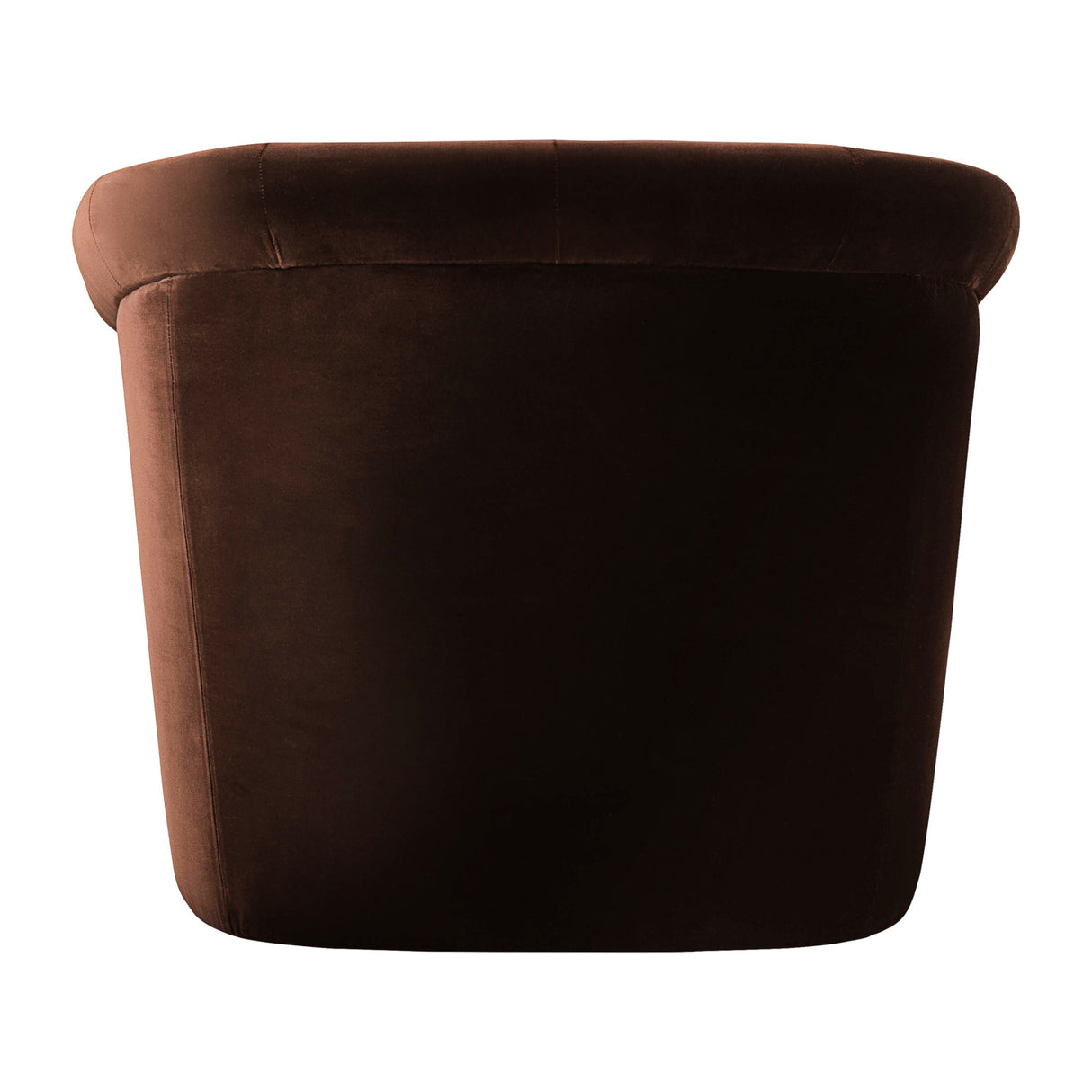 Brown Cotton Swivel Chair | Oroa.com
