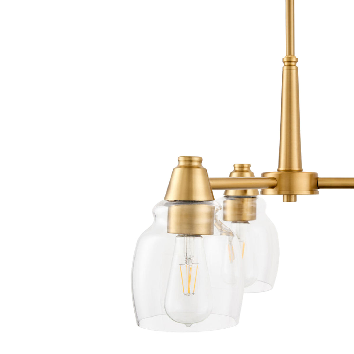 Iron Framed Glass Chandelier | Oroa.com