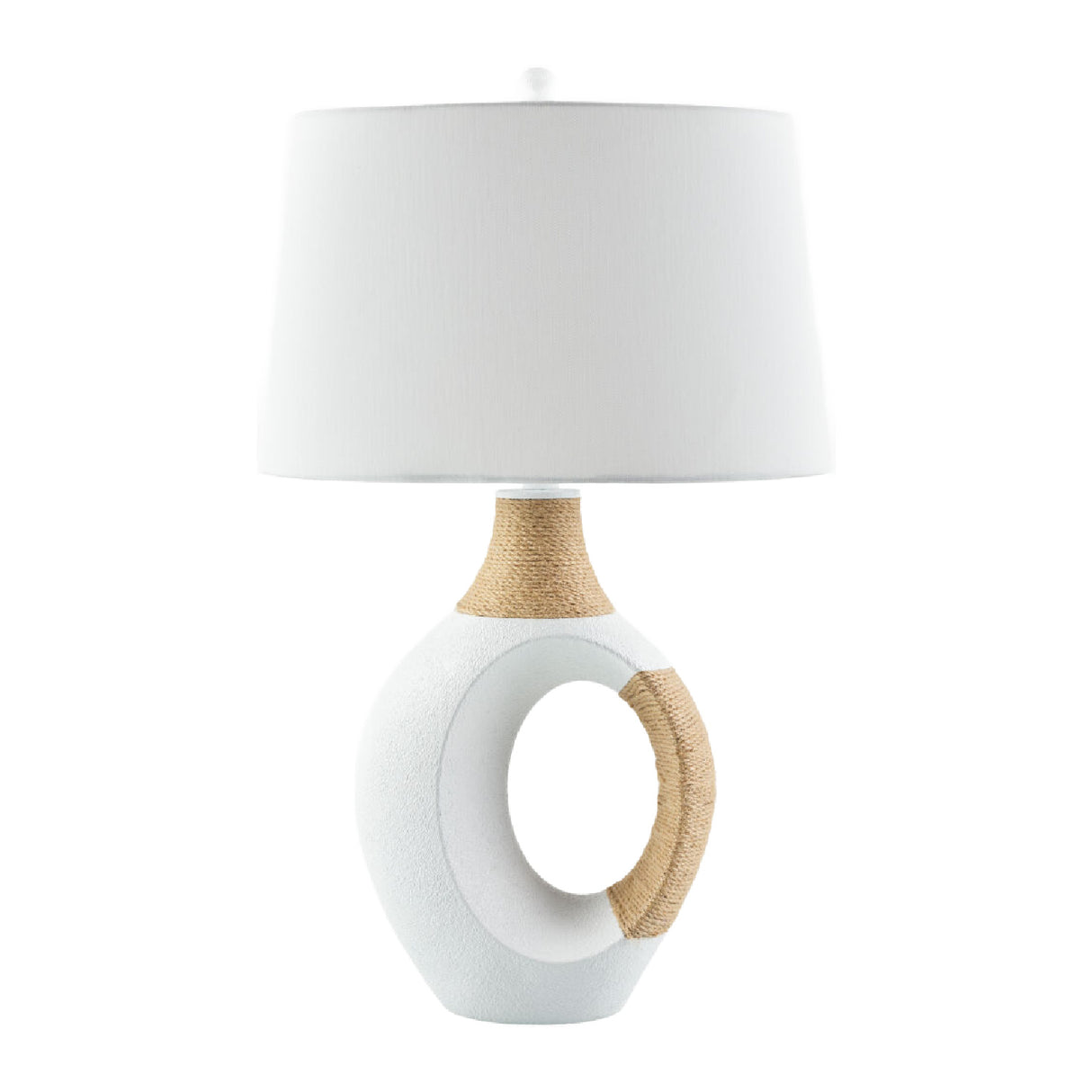 Rattan Wrapped Base Table Lamp | Oroa.com
