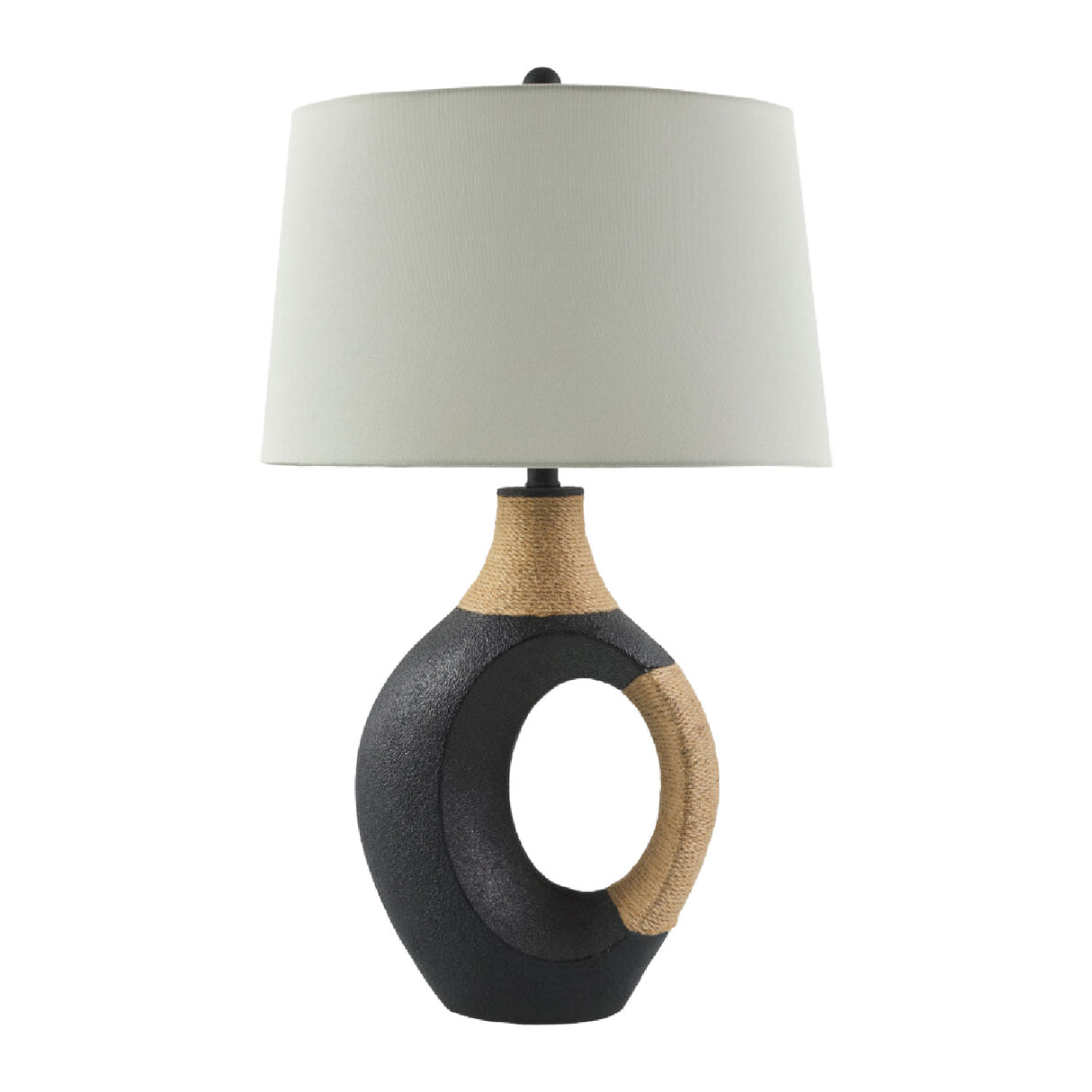 Rattan Wrapped Base Table Lamp | Oroa.com