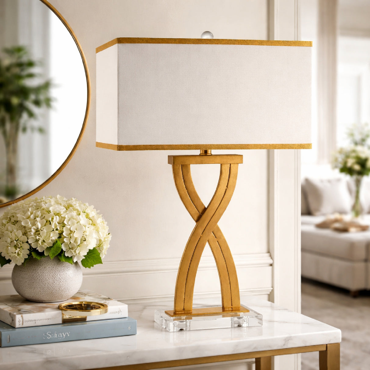 Infinity Base Accent Table Lamp | Oroa.com