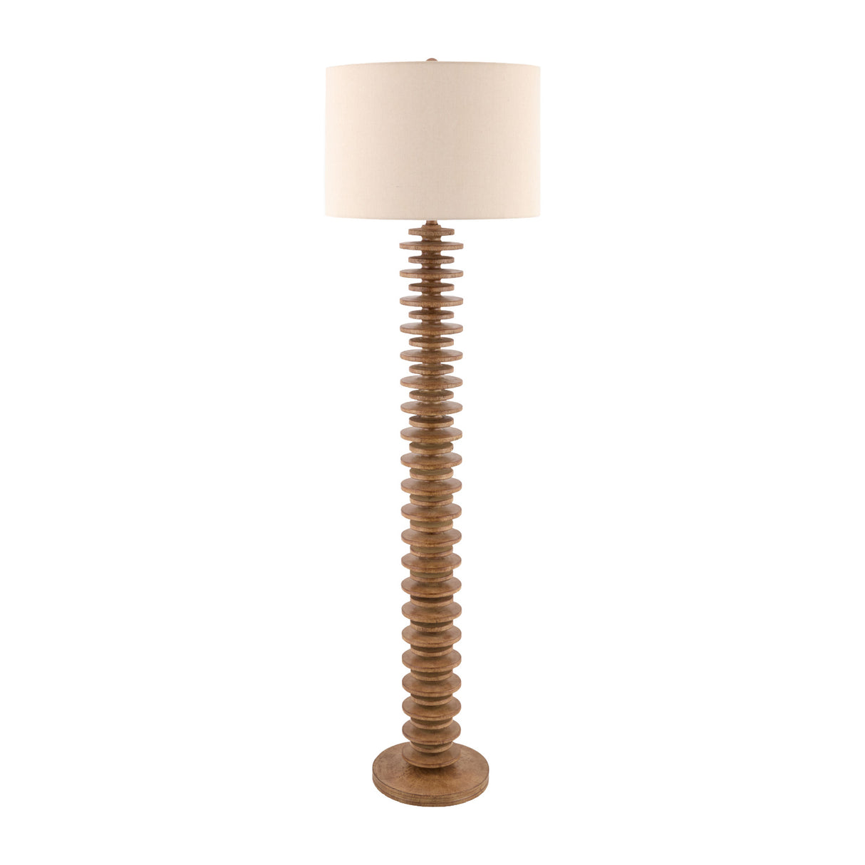Stacked Circular Base Floor Lamp | Oroa.com