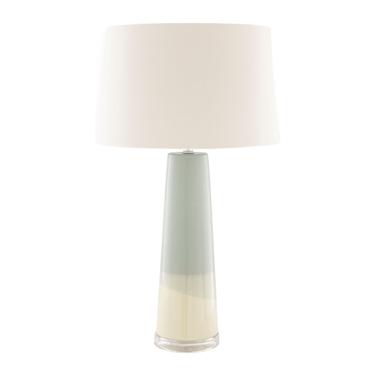 Modern European furniture - Pale Blue Ceramic Table Lamp - www.oroa.com | Oroa.com
