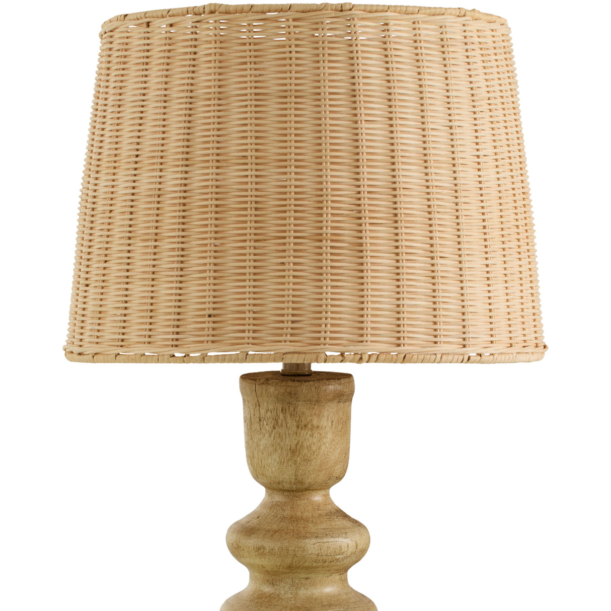 Modern European furniture - Rattan Light Brown Base Table Lamp - www.oroa.com | Oroa.com