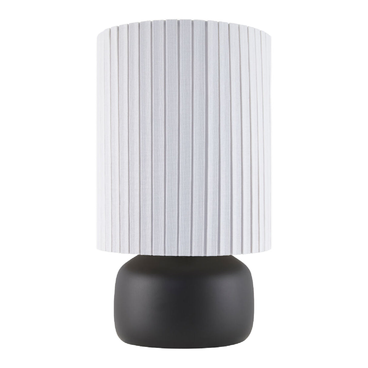 Reeded Linen Accent Table Lamp | Oroa.com