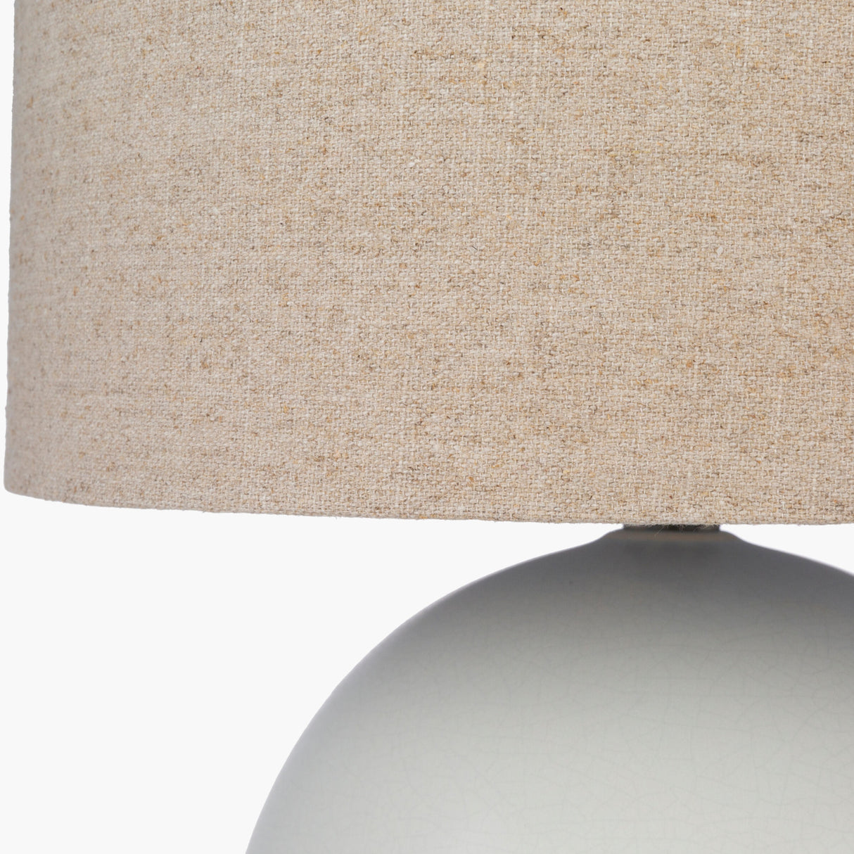 Modern European furniture - Gray Ceramic Sphere Table Lamp - www.oroa.com | Oroa.com