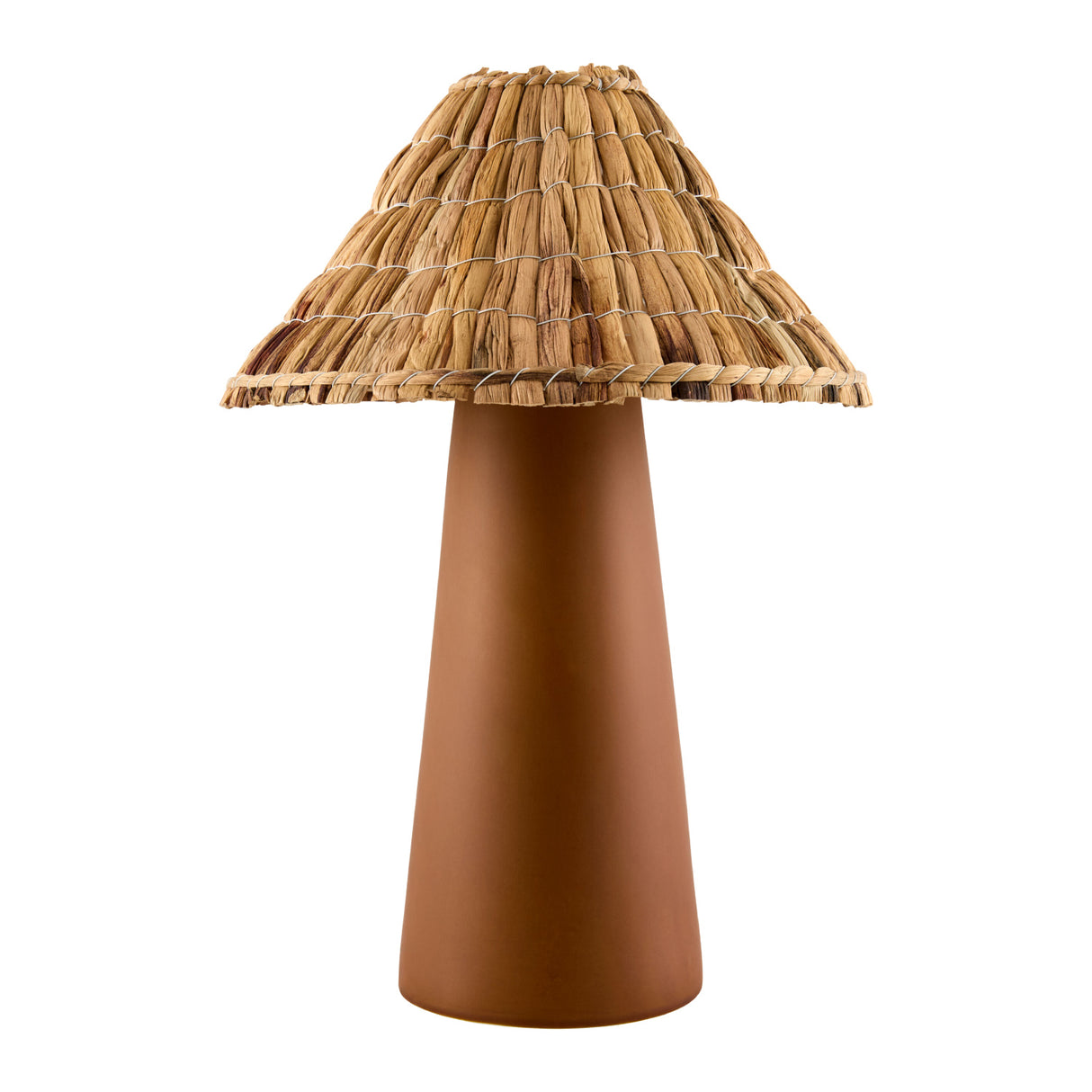 Seagrass Shade Ceramic Table Lamp | Oroa.com