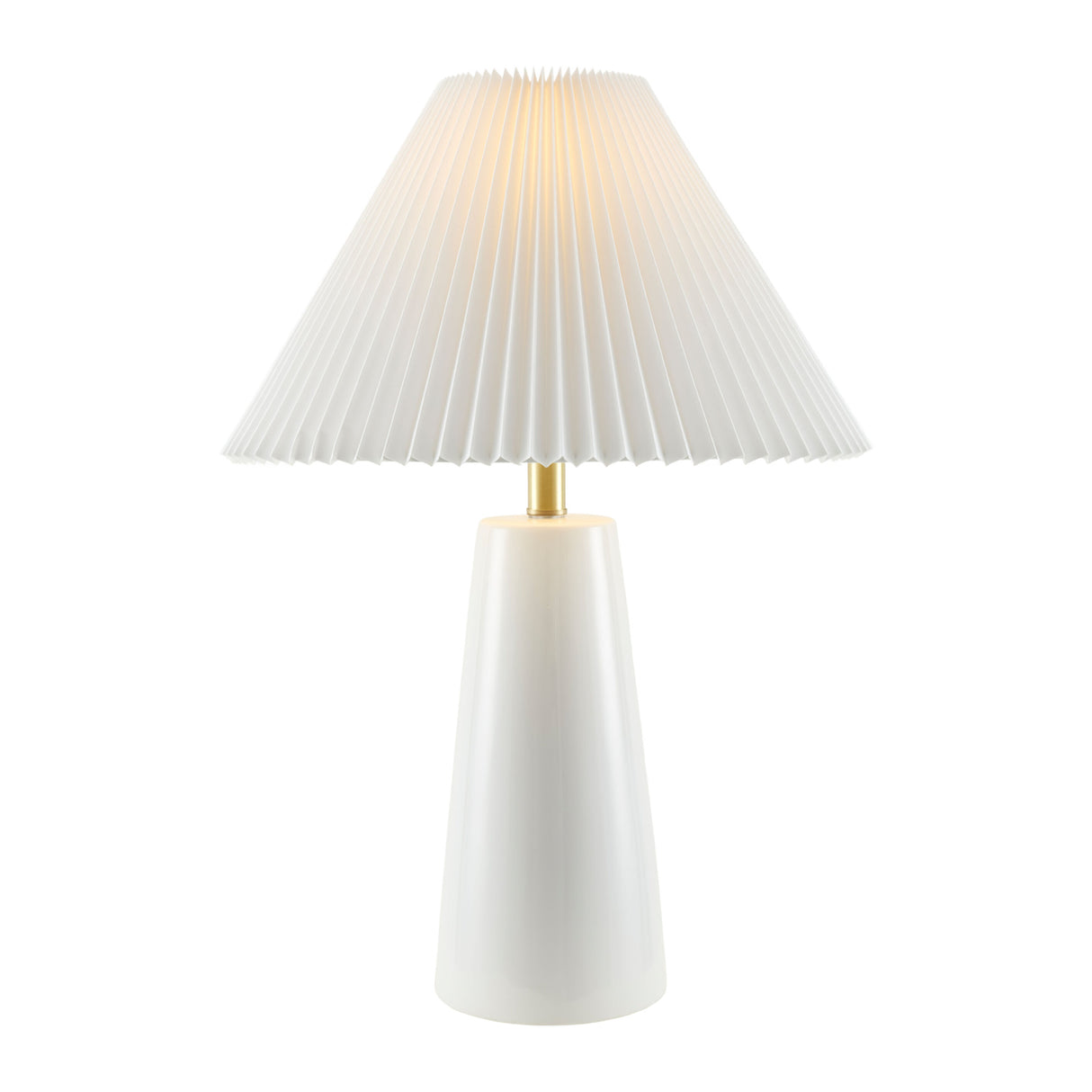 Pleated Shade Ceramic Table Lamp | Oroa.com