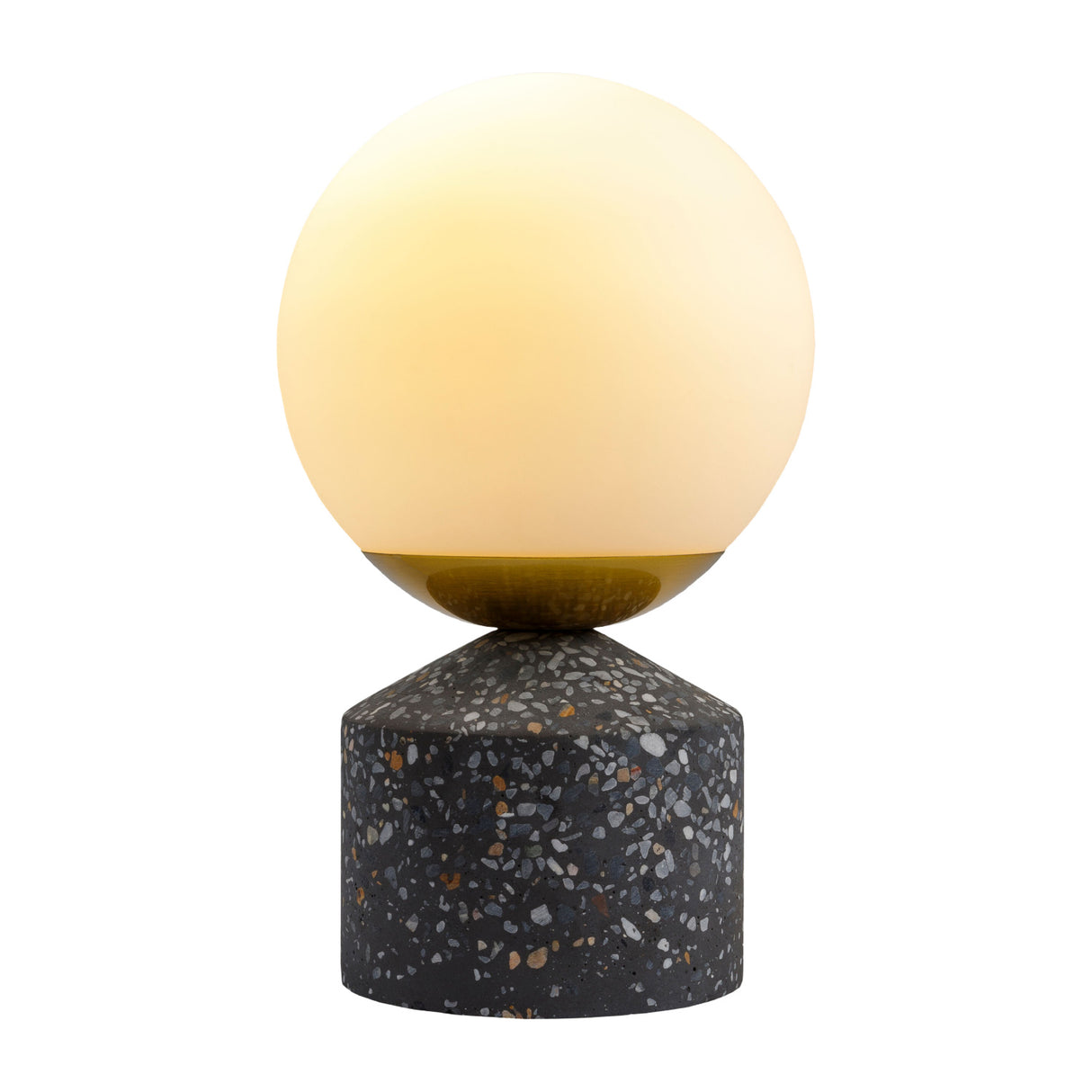 Modern European furniture - Speckled Gray Cement Table Lamp - www.oroa.com | Oroa.com