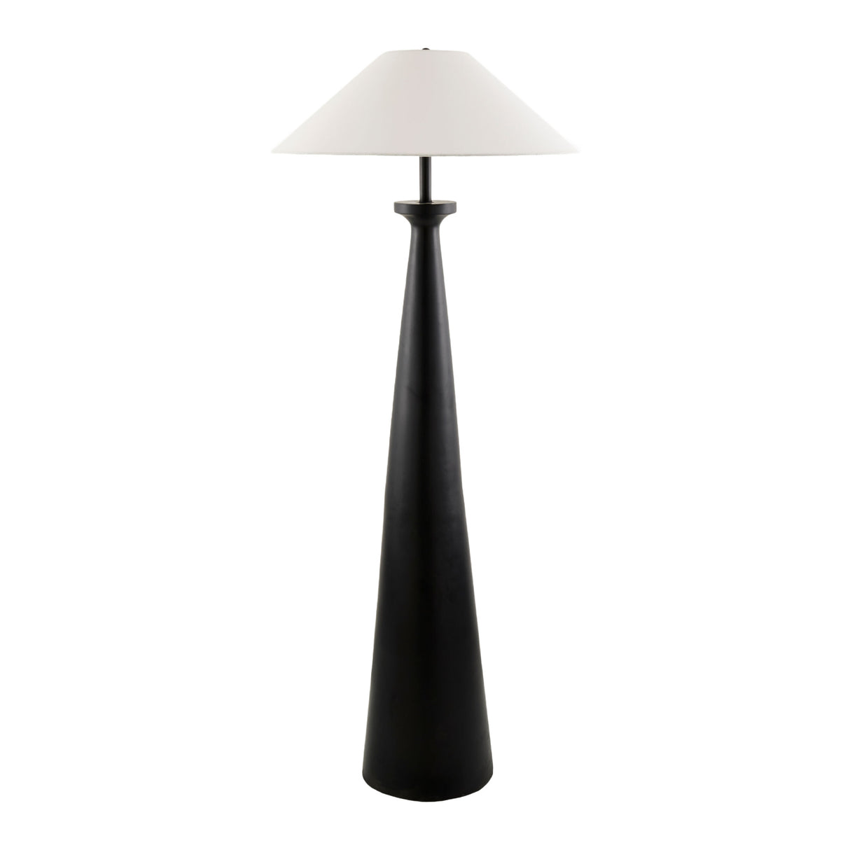 Modern European furniture - Black Base Accent Floor Lamp - www.oroa.com | Oroa.com