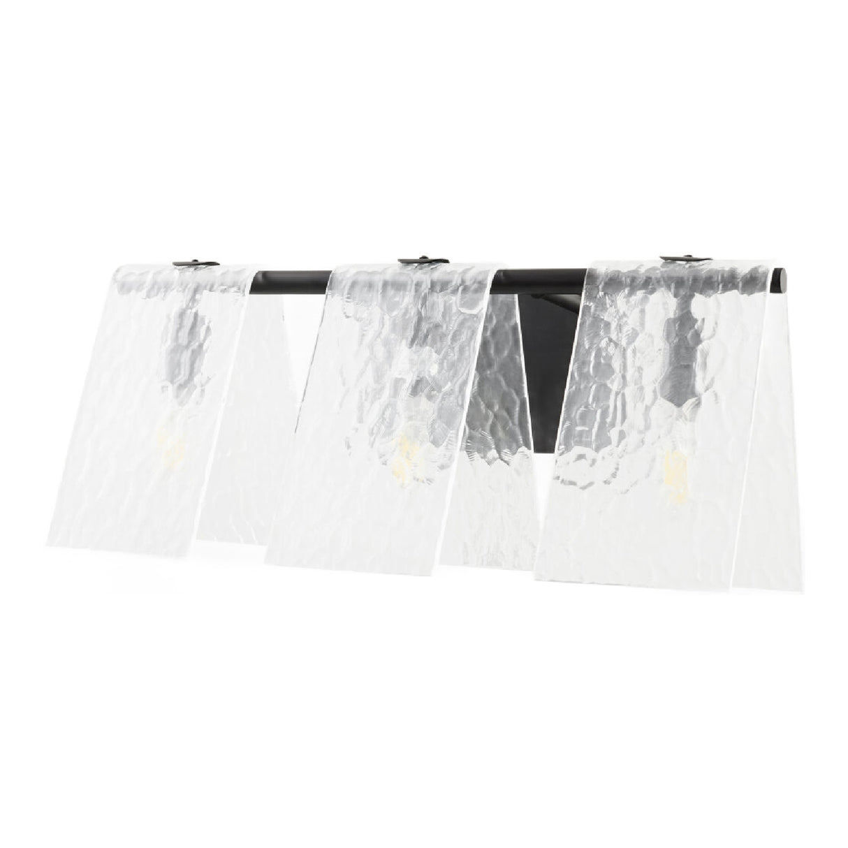 Modern European furniture - 3-Light Glass Pyramid Wall Lamp - www.oroa.com | Oroa.com