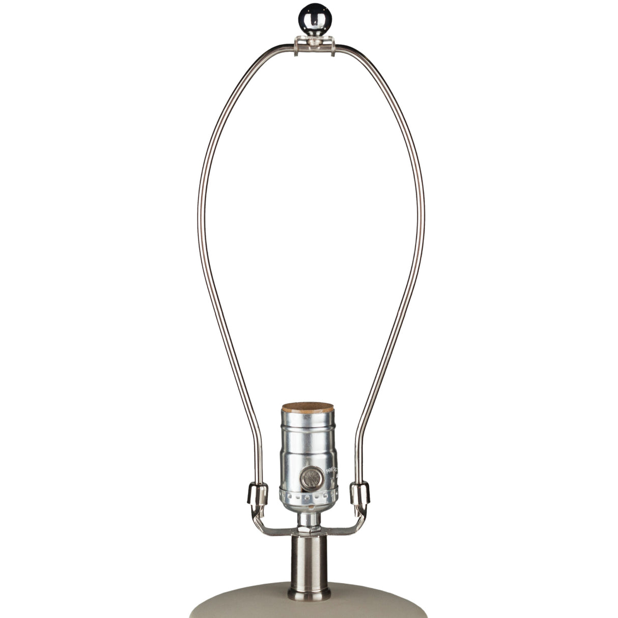 Modern European furniture - Glazed Cream Ceramic Table Lamp - www.oroa.com | Oroa.com
