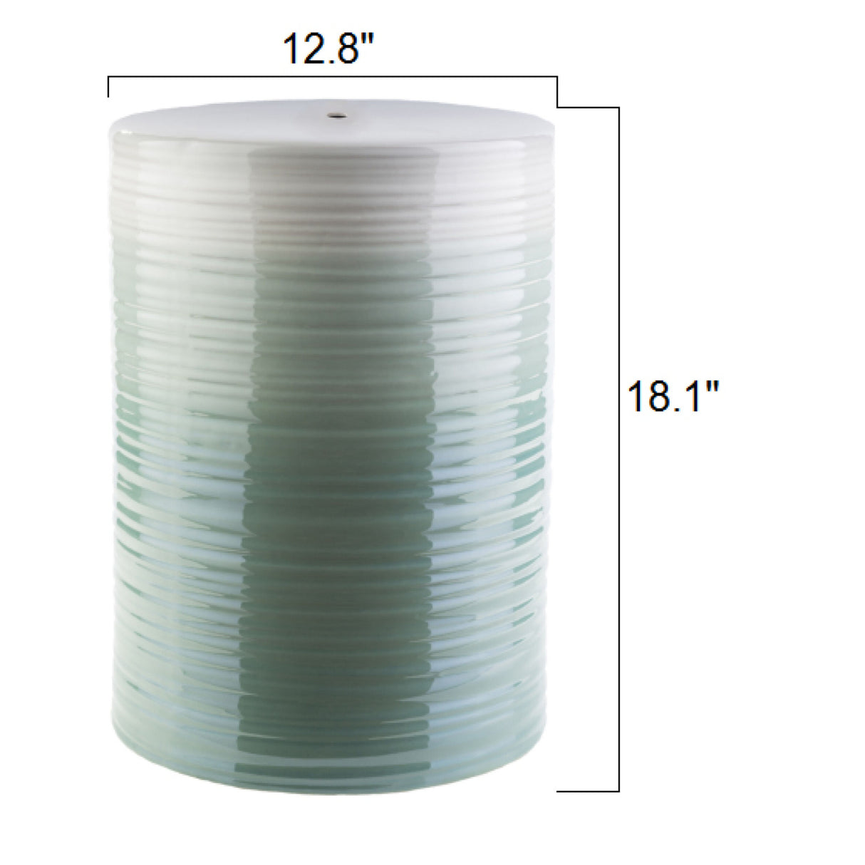 Modern European furniture - Ceramic Cylindrical Outdoor Stool - www.oroa.com | Oroa.com