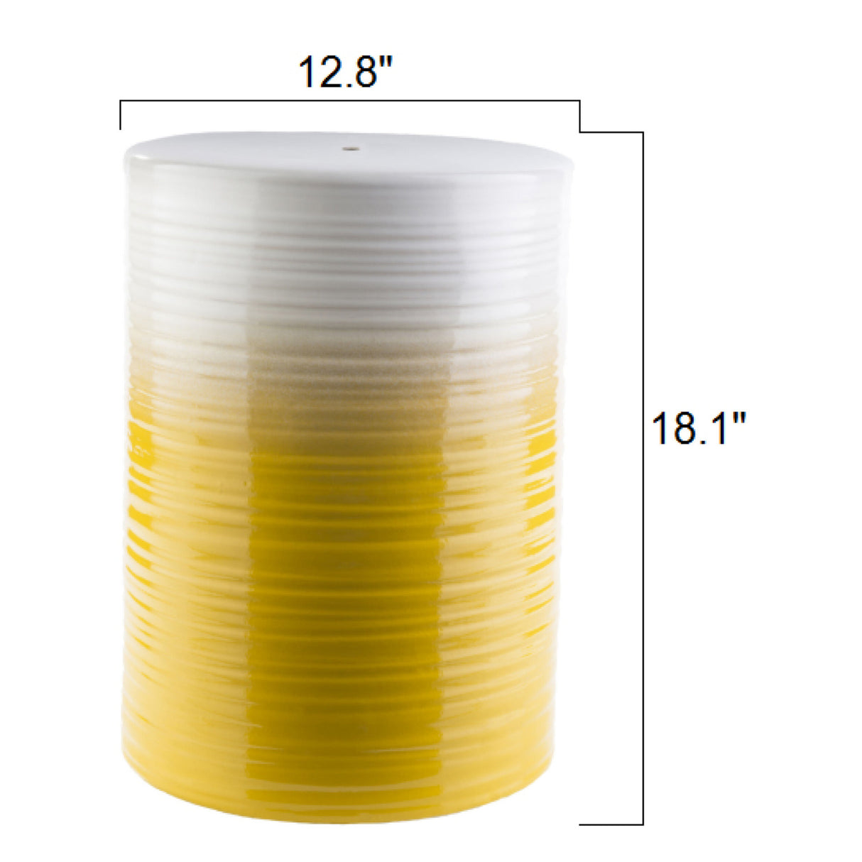 Modern European furniture - Ceramic Cylindrical Outdoor Stool - www.oroa.com | Oroa.com