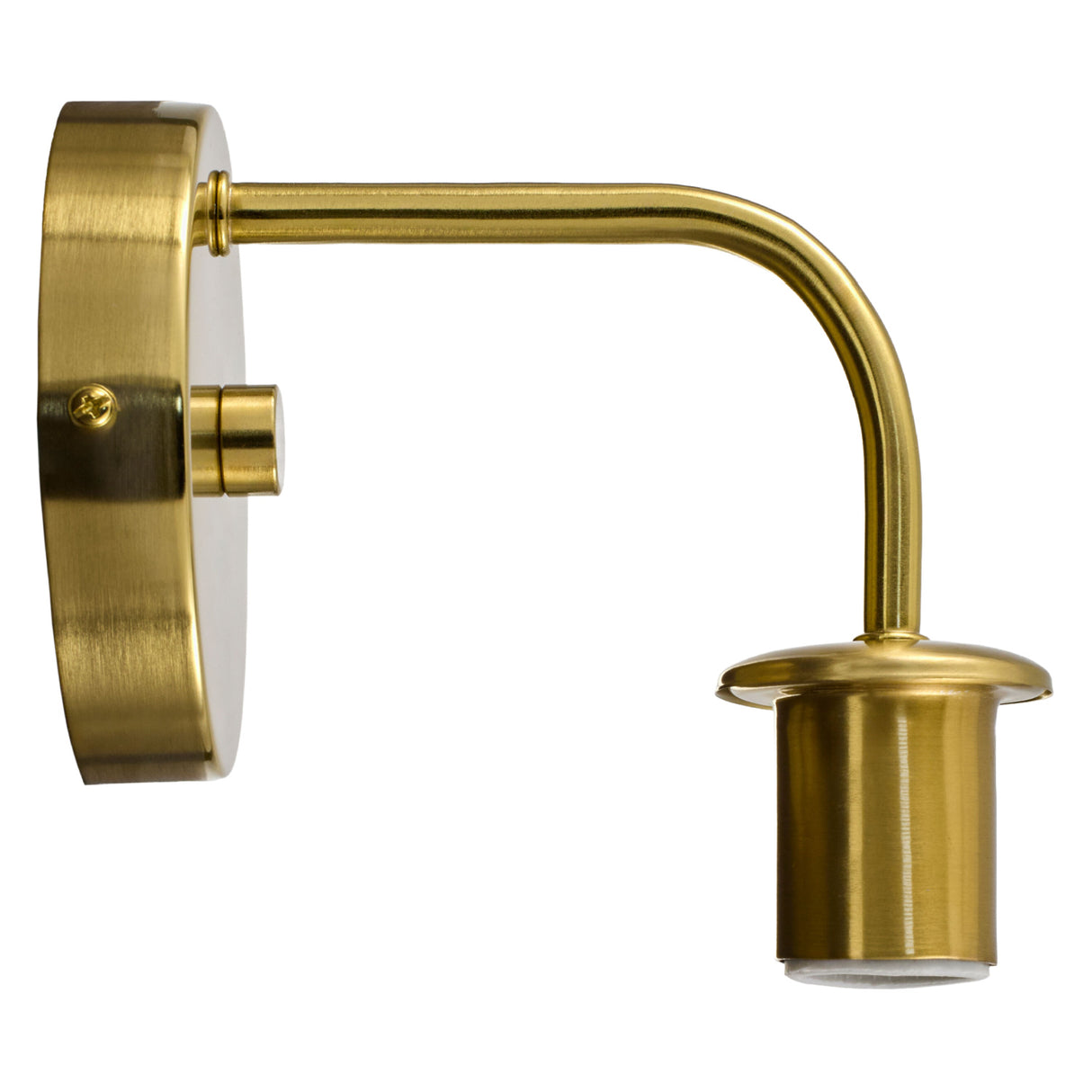 Modern European furniture - Gold Clear Glass Wall Lamp - www.oroa.com | Oroa.com