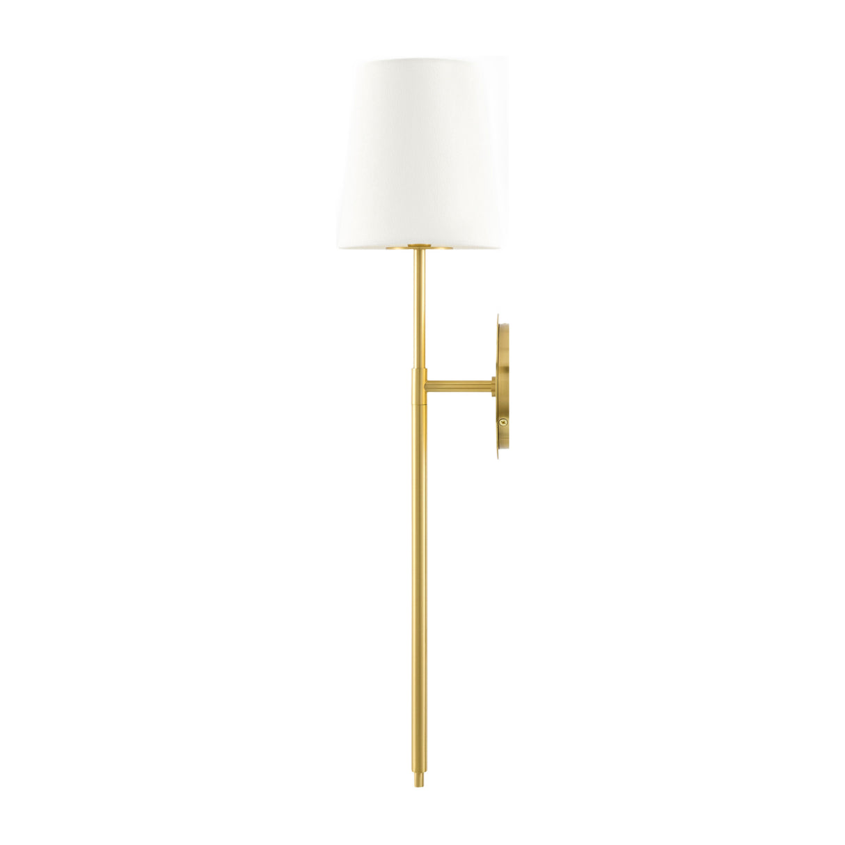 Modern European furniture - White Linen Shade Wall Lamp - www.oroa.com | Oroa.com