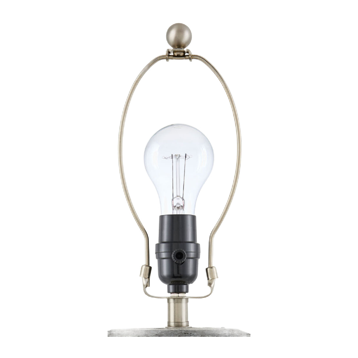Modern European furniture - Black Cement Accent Table Lamp - www.oroa.com | Oroa.com