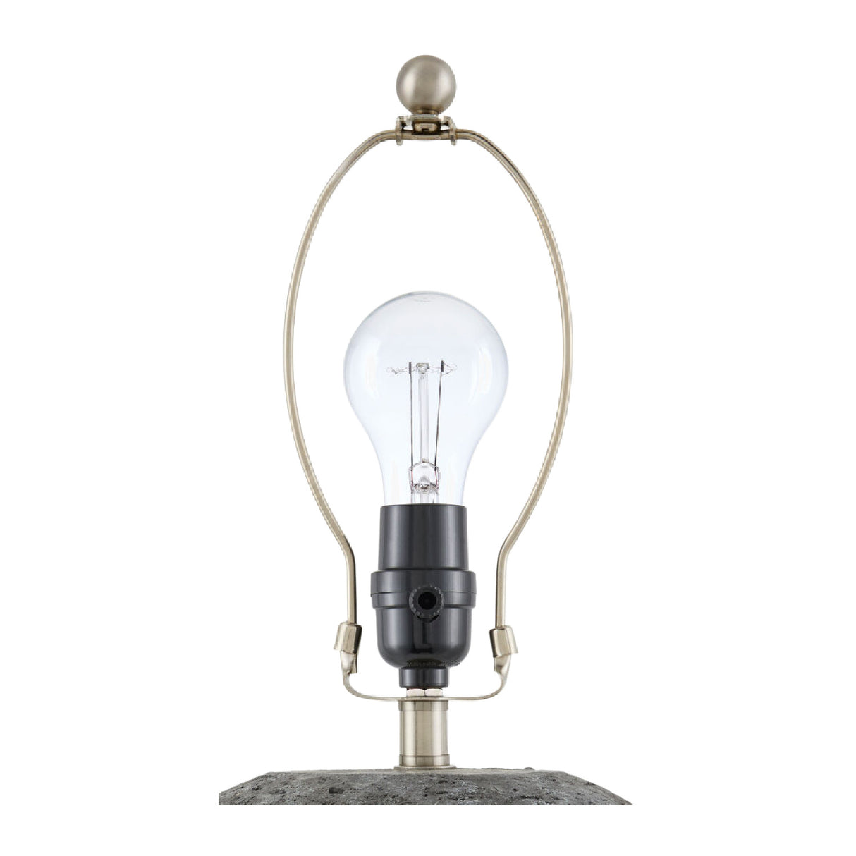 Modern European furniture - Black Cement Accent Table Lamp - www.oroa.com | Oroa.com