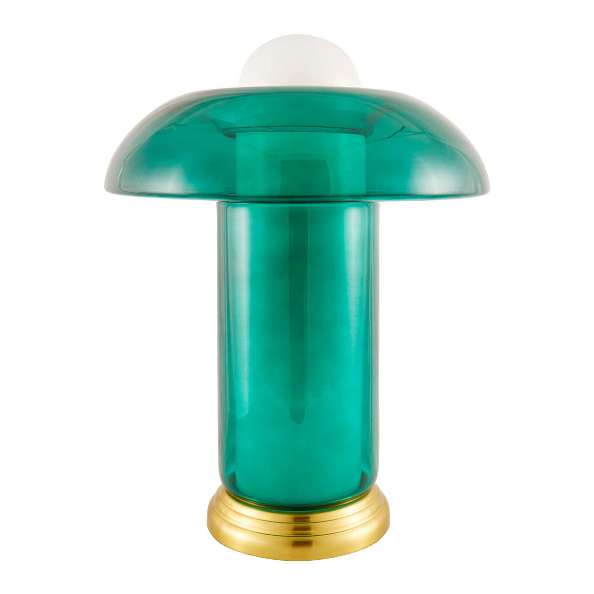 Modern European furniture - Blue Glass Accent Table Lamp - www.oroa.com | Oroa.com