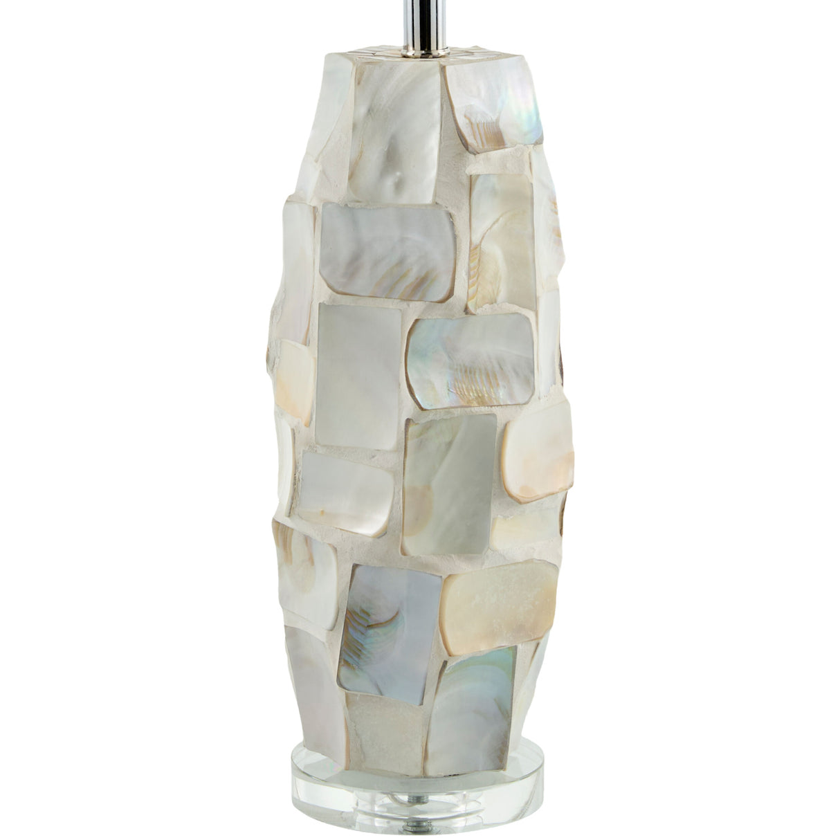 Modern European furniture - Cream Inlaid Shell Table Lamp - www.oroa.com | Oroa.com