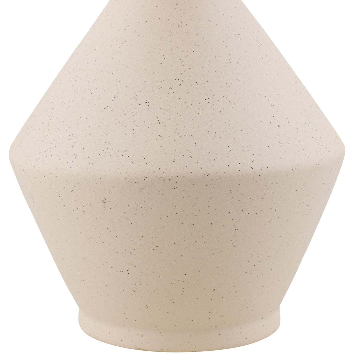 Modern European furniture - Beige Ceramic Geometrical Table Lamp - www.oroa.com | Oroa.com