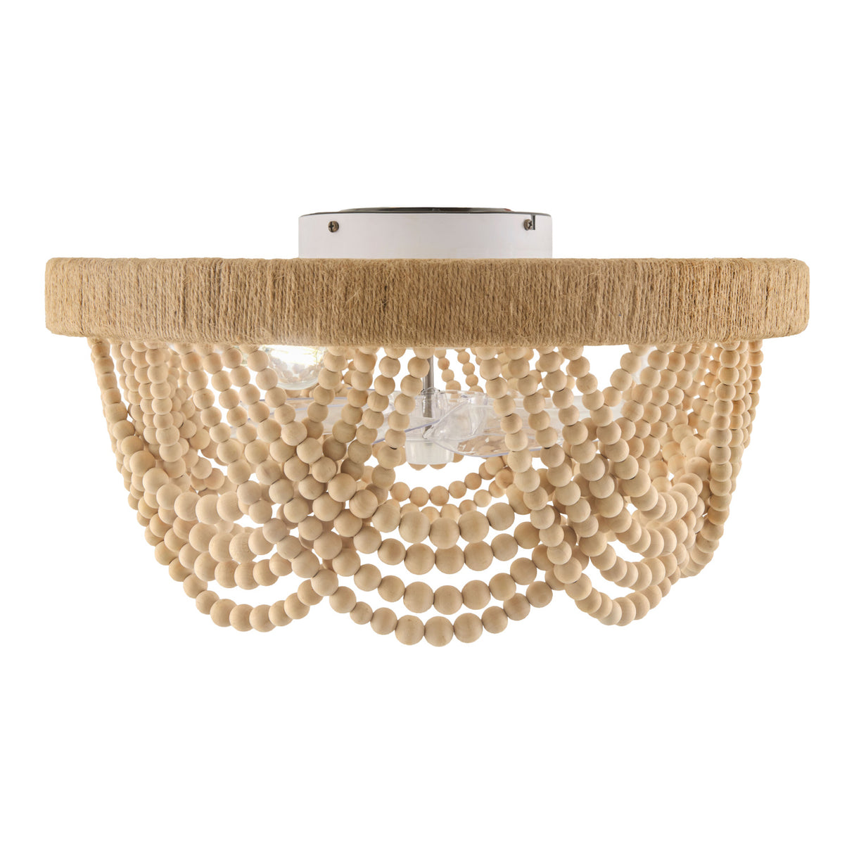 Modern European furniture - Wooden Beads Cascade Chandelier - www.oroa.com | Oroa.com