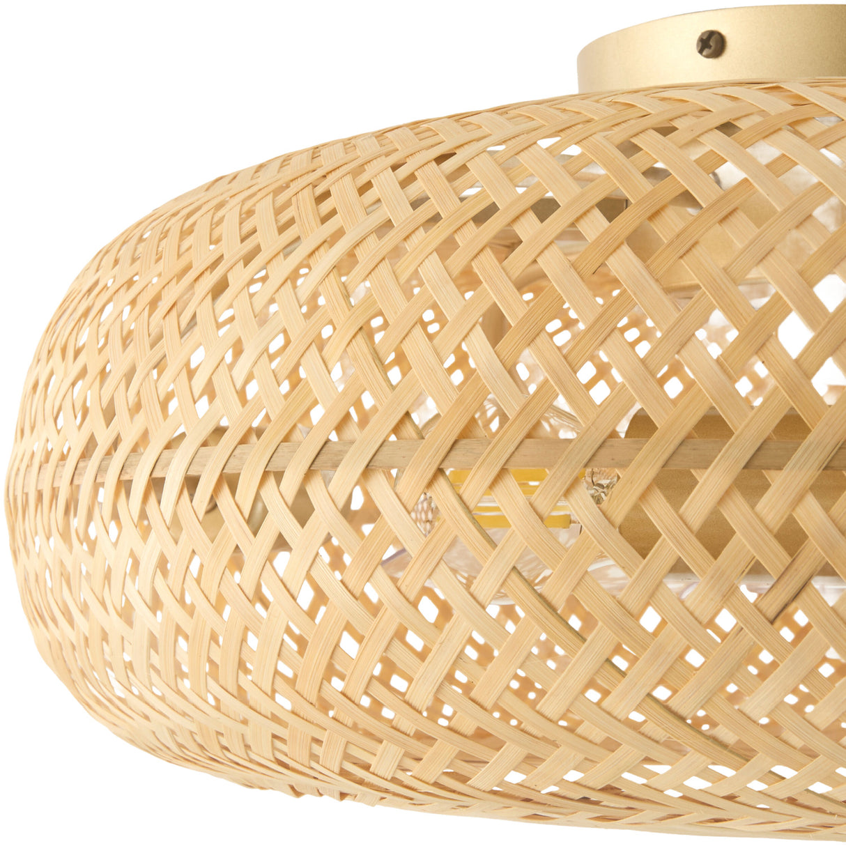Modern European furniture - Woven Rattan Cane Chandelier - www.oroa.com | Oroa.com