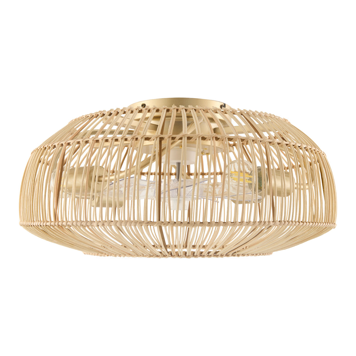 Modern European furniture - Rattan Cane 4-Light Chandelier - www.oroa.com | Oroa.com