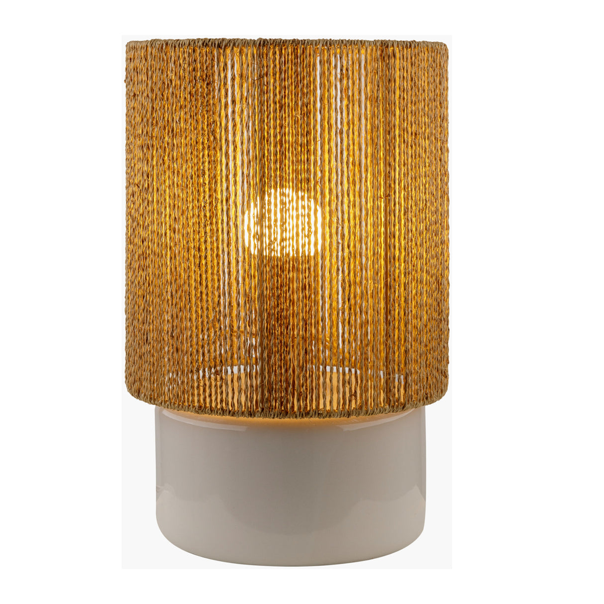 Modern European furniture - Beige Paper Accent Table Lamp - www.oroa.com | Oroa.com