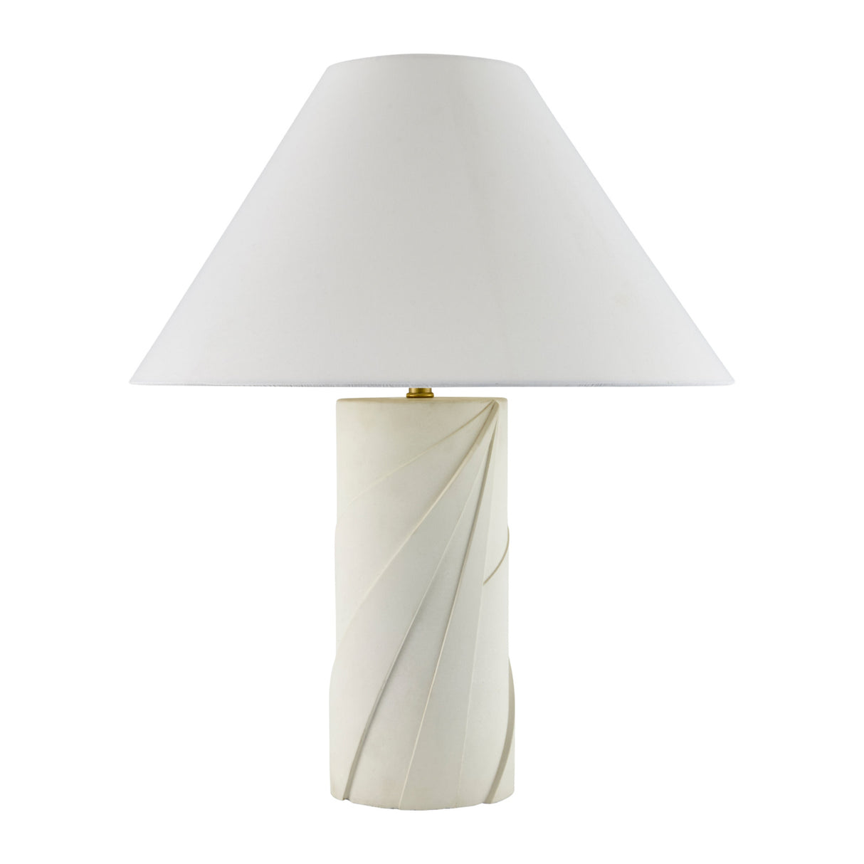 Modern European furniture - White Concrete Cotton Table Lamp - www.oroa.com | Oroa.com